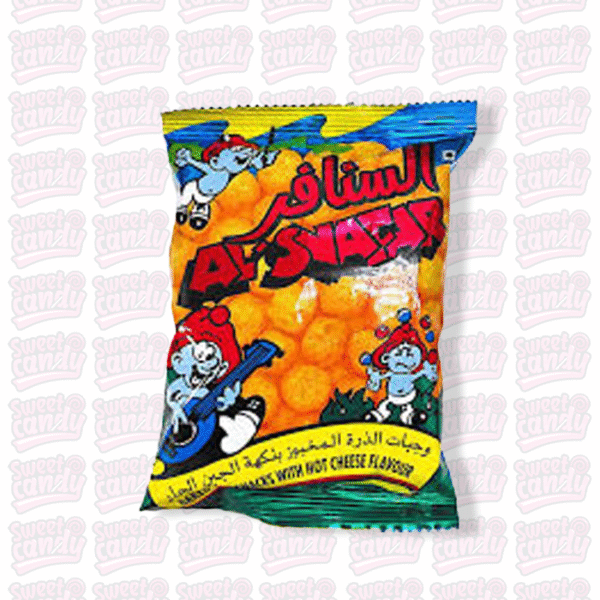 box جبس السنافر - نكهة الجبنة الحارة 23 حبه