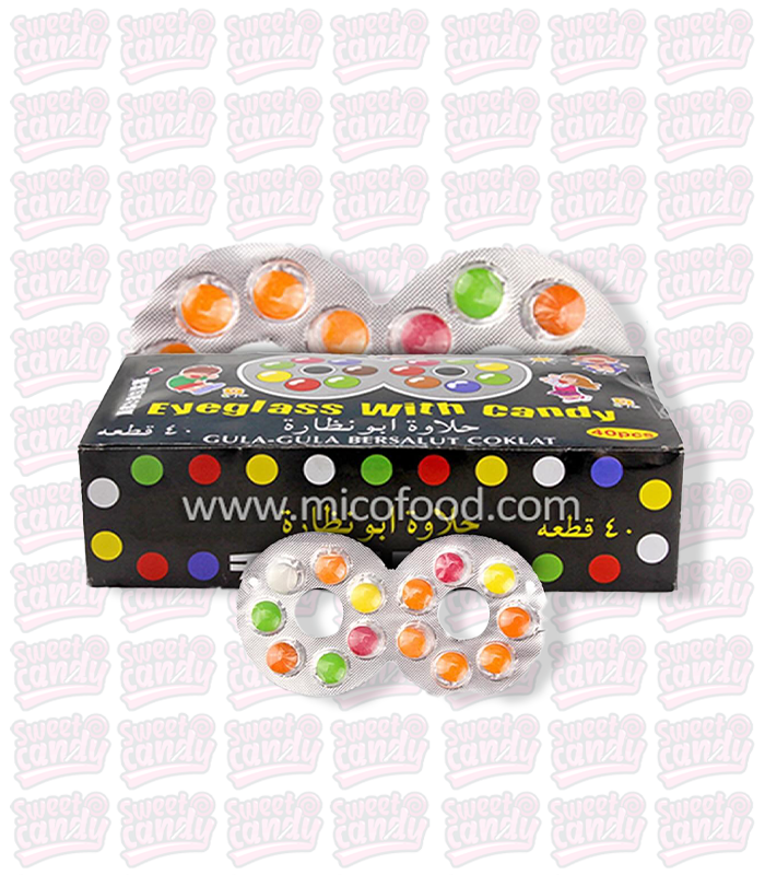 edfghbjnk,_ حلوى النظارت الاصلي- 40 حبه - الصورة 1